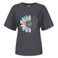thumbnail image 4 of Compression Shirts Women Long Sleeve Womens Turtle Neck Long Sleeve Tops Long Sleeve Women Running Loose Fit Athletic Tops for Women Short Sleeve Women Tops Spandex Womens Tee Shirts Short Sleeve, 4 of 4