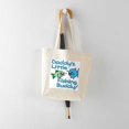 thumbnail image 5 of CafePress - DADDY's LITTLE FISHING BUDDY! Tote Bag - Unisex Canvas Tote Bag, Beige, 1-Piece, 5 of 7