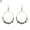 2#, variant on Naierhg Bohemian Big Circle Wooden Beads Hook Earrings Women Ethnic Faux Turquoise Jewelry 2#