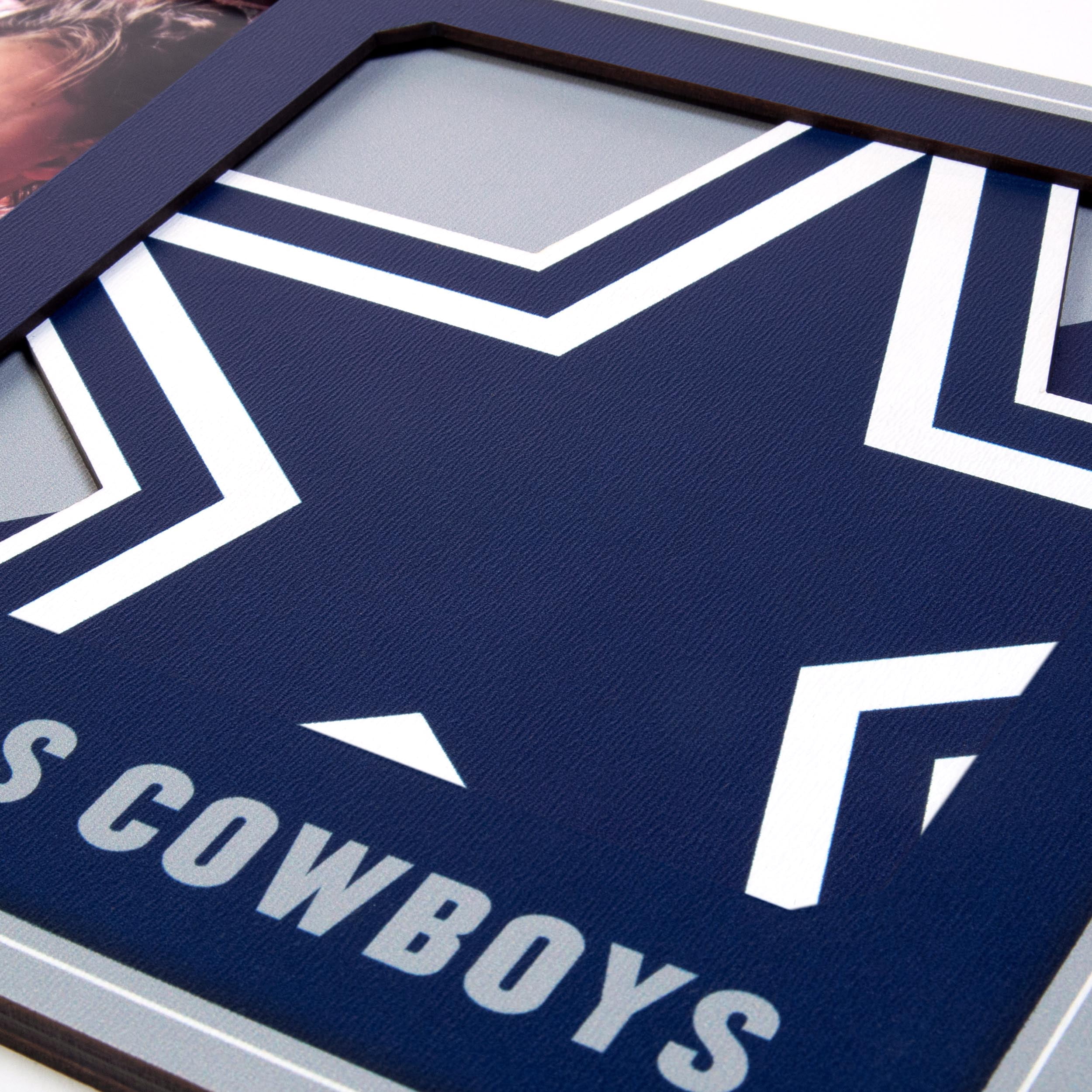 Dallas Cowboys 3D Logo Picture Frame