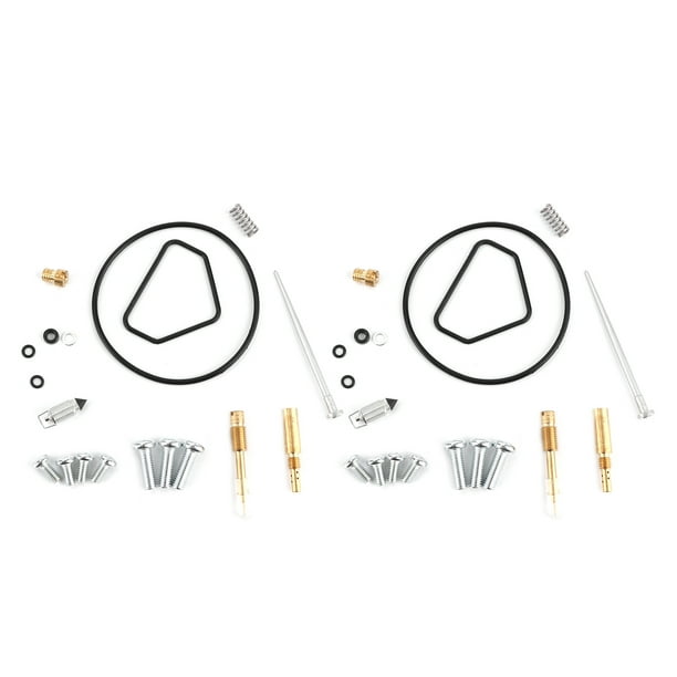 Piezas carburador 2 juegos Kit de reparación de carburador K-1138KKF ajuste de reconstrucción de carburador para Kawasaki Vulcan VN750 1987-2006,Kit de reparación de carburador, Kit de reconstrucción