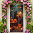 thumbnail image 2 of Design Halloween Banner LED Pumpkin Glowing Ghost Spooky Scene for Holiday Decoration Kids Party Event, 2 of 5