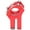 Red, variant on M Buder LUNJE 25.4x35MM Bike Handlebar Short Stem Riser Aluminum Alloy Bicycle Hollow Stem (1 inch / 25.4 mm) - Golden