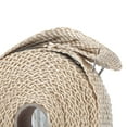 thumbnail image 4 of 197In Exhaust Heat Wrap Roll for Motorcycle Fiberglass Heat Shield Tape with 4 Stainless Ties,Brown, 4 of 7