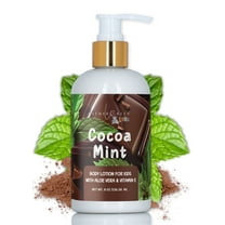 Cocoa Mint Kids Natural Body Lotion, Gentle & Safe for Sensitive Skin, 8 fl oz by LatherGreen