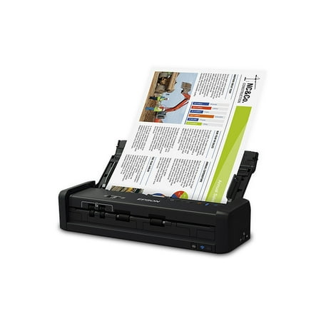 Epson WorkForce ES-300W Wireless Portable Duplex Document Scanner with ADF -