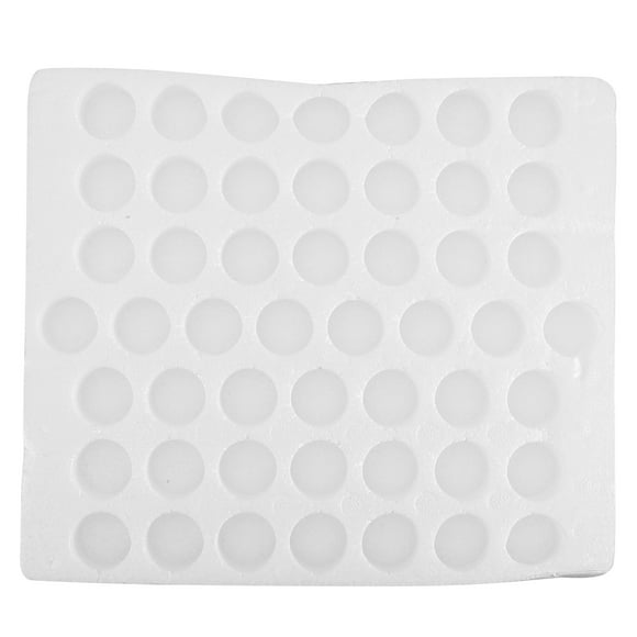 Test Tube Holder Foam Testing Tubes Rack Centrifuge Tube Stand Sampling Test Tube Organizer(50 Holes)