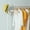 A, variant on Multipurpose Space Saving Hanger 360 Degree Swivel Closet Organizer Purses Hats Belts Ties Bras Scarves Durable Metal Wooden Balls Prevent Slipping Easy Hang On Closet Rod No Assembly Required