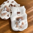 thumbnail image 5 of Ropa para perros, ropa acolchada de algodón, tracción para gatos, cachorros pequeños, osito de peluche, ropa de otoño e invierno., 5 of 5