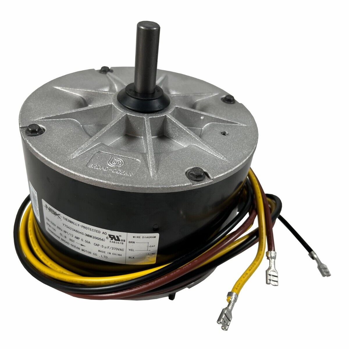 AC Condensor Fan Motor Replaces Genteq 5KCP39BGY539S