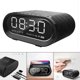 thumbnail image 3 of Mini , de graves USB con micrófono, reloj despertador sonido estéreo inalámbrico para, 3 of 9