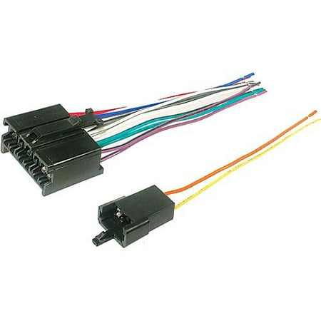 SCOSCHE GM01RB - 1973-1991 General Motors Power/4-Speaker Wire Harness / Connector for Car Radio / Stereo