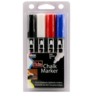  Funcils 10 Liquid Chalk Markers for Chalkboard, Windows, Glass,  Blackboard, Car, Mirror - 6mm Ink Tip Washable,Erasable, Neon Pens for Dry  Erase Chalk Board Paint : Toys & Games