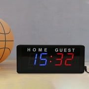 Miumaeov Electronic Basketball Scoreboard Professional LED Digital Display Score Board with Remote