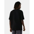 thumbnail image 2 of No Boundaries All Gender Cotton Oversize Tee with Short Sleeves, Men's and Big Men's, 2 of 6