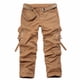 thumbnail image 1 of Pantalones largos para hombre, bolsillos laterales, pies pequeños, ajustados, largos, para hombre, 1 of 8