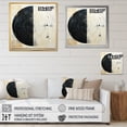 thumbnail image 4 of Designart "Minimalist Oasis Grey and White Mid Century" Abstract Collages Canvas Art Print, 4 of 5