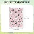 thumbnail image 2 of Golf Towel, Cute Kawaii Panda Microfiber Waffle Golf Towels for Golf Bag with Carabiner Clip Golf Rag 24x16in, 2 of 8