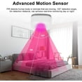 thumbnail image 4 of Wireless Motion Sensor, Battery Operated Indoor Lights for Real-time Day/Night Monitoring, Comfortable Brightness Ultra Bright LED for Home, Office, and More (Tuya APP Controlled), 4 of 7