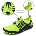 thumbnail image 4 of BERANMEY Barefoot Shoes for Women & Men Wide Toe Box Hiking Water Shoes Non-Slip Breathable Swim Surf Shoes for Beach Pool Aqua Running & Walking Fast Drainage & Waterproof Design, 4 of 8