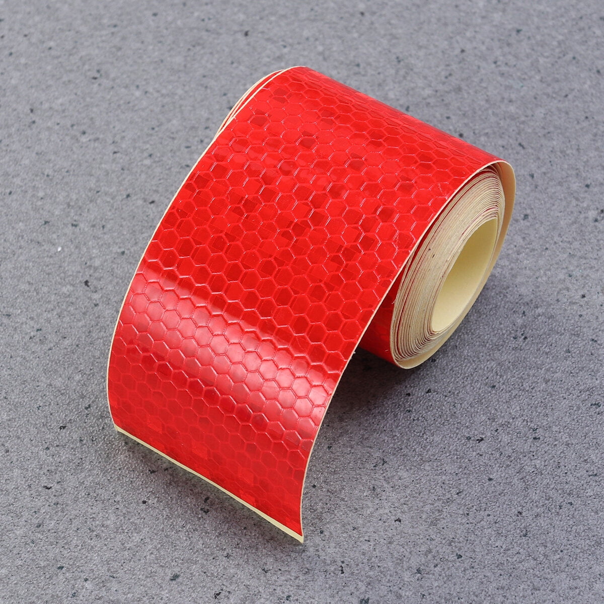 1 pièce de ruban réfléchissant autocollant, ruban d'avertissement rouge 1 pièce de ruban réfléchissant autocollant, ruban d'avertissement rouge