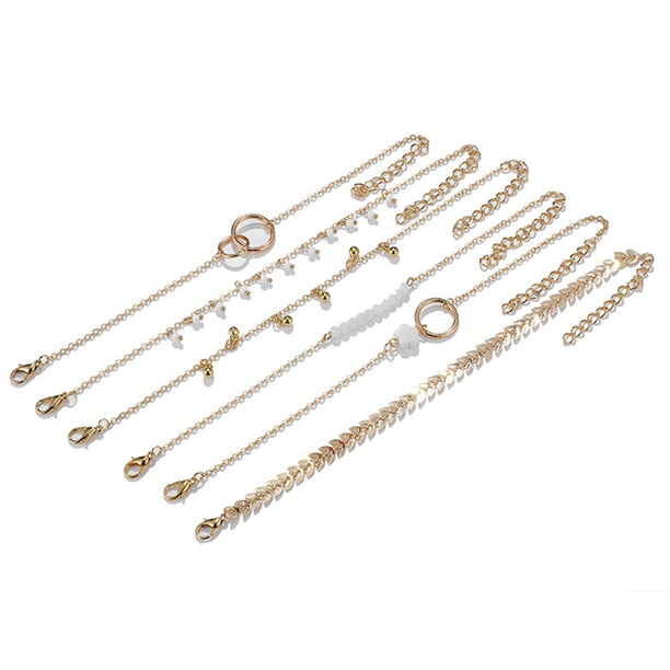 Bohemio playa ornamento accesorio pulsera de las mujeres pulseras lindo