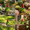 thumbnail image 4 of Figura de Rana con Gorro de Fiesta para Decoración de Jardín y Patio: Un Bonito Adorno de Escritorio para Uso Interior o Exterior, Una Divertida Estatua de Animal para Estantes, Macetas de Suculentas, 4 of 7