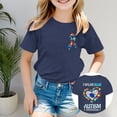 thumbnail image 2 of Shadoumai 3t Shirts Toddler Girls Graphic T-Shirts Crewneck Shirt Short Sleeve T Shirts Fashion Cool Blouse Girls' Tops, Tees & Blouses, 2 of 5