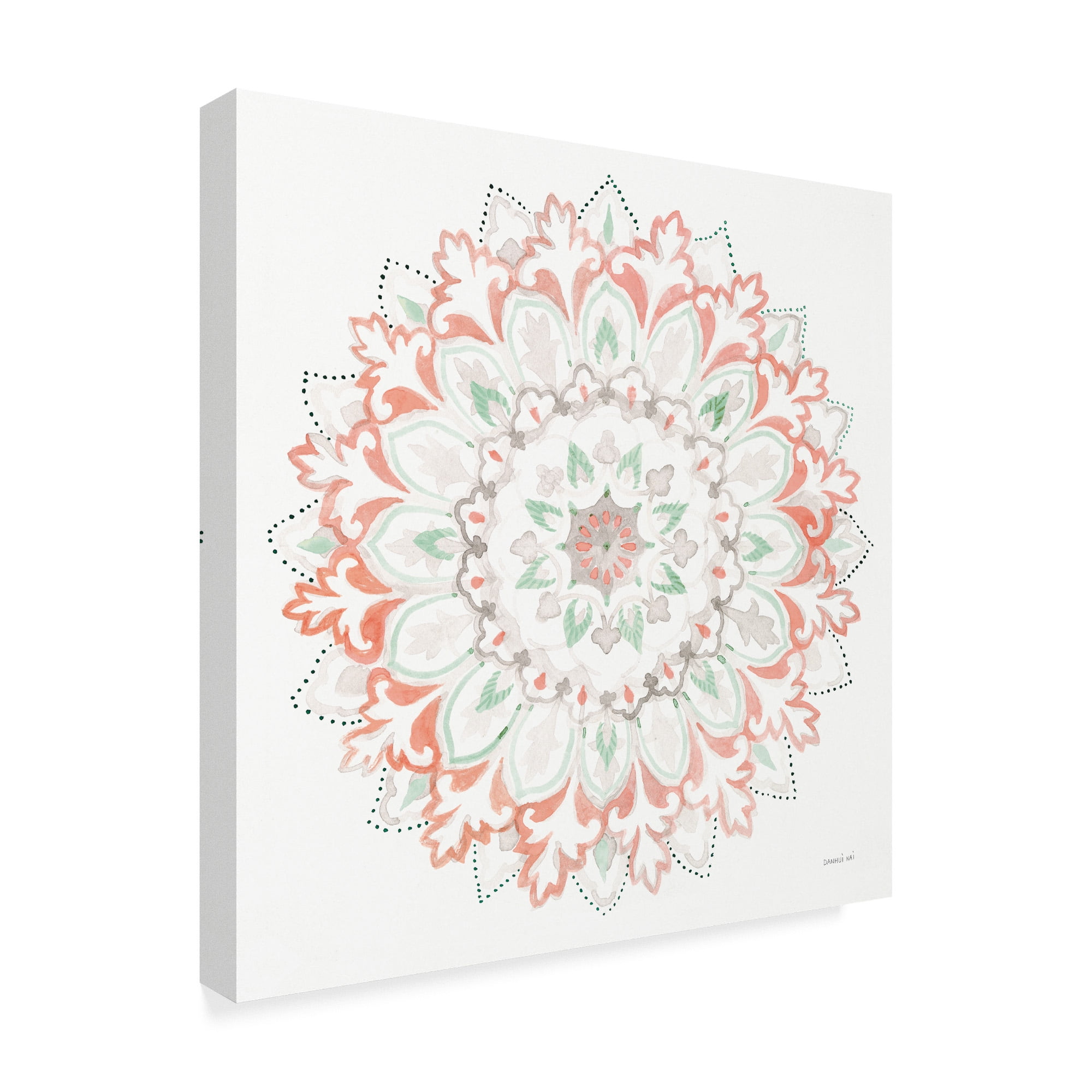 Trademark Fine Art 'Mandala Delight II' Canvas Art by Danhui Nai