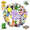 4A, variant on 35pcs-50pcs Cute Animal Stickers Robot PVC Stickers Fantasy Decals for Phone Laptop