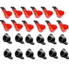 Lovehome Feed Automatic Bird Coop Poultry Chicken Drinker Water Drinking Cups 12Pcs