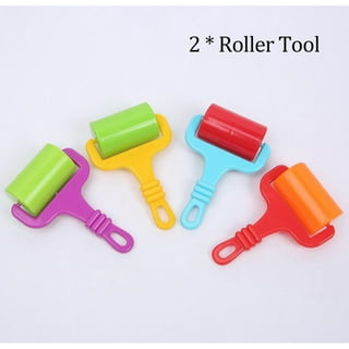  COHEALI 2pcs Roller Crafting Roller Diamond Art Roller Tool DIY  Roller DIY Tools Stamping Brayers Paint Suit Painting Accessories Crystal  Painting Rhinestones Rubber 5d