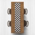 thumbnail image 2 of Creative Products Fall Plaid 16x72 Poly Twill Table Runner, 2 of 3