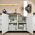 thumbnail image 5 of Uxcell 4 Set Zinc Alloy Magnetic Cabinet Door Catch for Kitchen Cupboard Closet, Bronze, 5 of 6