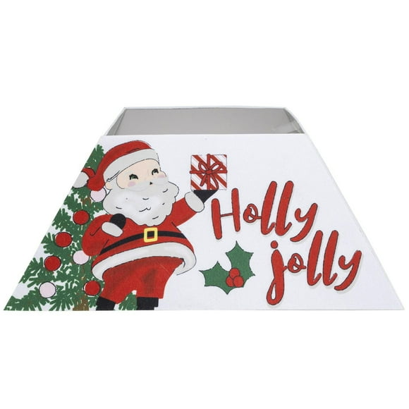 Jupe de recouvrement pour base d'arbre Holiday Time Santa Felt Stand Band™, 19.5 in. x 9 in./50 cm x 23 cm