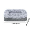 thumbnail image 3 of Moocorvic Large Soft Pet Bed for Cat or Dog, Rectangle, 24x20 Inch(Gray), 3 of 7