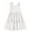 White, variant on Arshiner Dresses for Girls Toddler Elastic Waist Loose Dress Summer Tiered Flowy Midi Dress