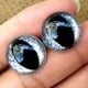 thumbnail image 2 of Ojos de gato de cristal de 12-24 mm, ojos brillantes con purpurina, accesorios para muñecos de peluche de cristal, 2 of 6