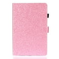 thumbnail image 2 of Dteck Bling Case For Apple iPad Pro 11 inch 2020 Model, Glitter PU Leather Folding Stand Folio Smart Shell Folio Case For iPad A2228/A2068/A2230/A2231, Pink, 2 of 8