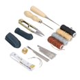 thumbnail image 1 of Kit De Herramientas De Cuero, 28 Piezas Kit De Trabajo De Cuero 4 Piezas De Hilo Encerado Para Bolsa ANGGREK Otros, 1 of 8