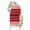 Red, variant on Red Striped Arch Backdrop Cover, Spandex Fitted Wedding Arch Cover, Modern Minimalist Gradient Lines Country Round Top Stand Covers for Birthday Ceremony Bridal Shower Party Decor 6.6x3.3 Ft