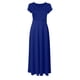 thumbnail image 4 of Vestidos Para Mujer Maxi Vestido Color Sólido Colorido Vestido Manga Corta Playa Casual Sundress Odeerbi  ODB145475, 4 of 6