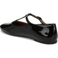 thumbnail image 4 of Franco Sarto Women's Marylee T-Strap Flat Black Patent 7.5M, 4 of 6