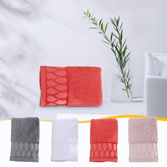 Tyidzon Face Towels 13 x 30 Inch Lightweight Towels for Bathroom, Quicker to Dry, Soft Comfortable Towels for Gym Travel Camp Pool