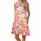 thumbnail image 2 of Elegante mujer sin mangas Rounk cuello verano cómodo bolsillos de impresión Casual vestido de tanque suelto OAVQHLG3B Store lin121212, 2 of 5