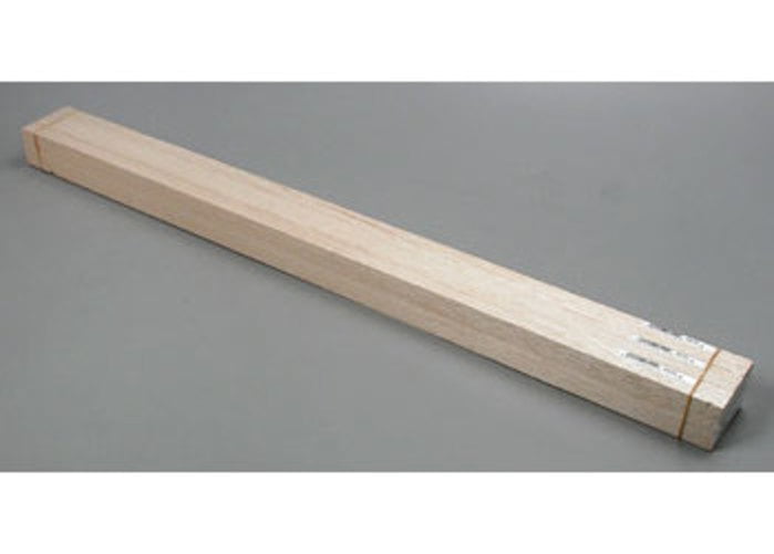 1" x 1"  x 36" Model Lumber  hardwood strip craft 1pc paint grade 
