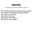 thumbnail image 2 of Front Rear Suspension Link Kit for Car Ford Flex Taurus Police Interceptor Sedan Lincoln MKS MKT Special Service - Left Right Side (Driver Passenger) K72-101593, 2 of 2