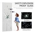 thumbnail image 5 of 16 in x 51 in White Modern Full Length Mirror, 5 of 9