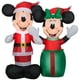 thumbnail image 1 of Inflable navideño Gemmy Santa Mickey y Minnie 1,2 m de altura, 1 of 2