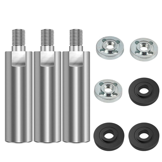 Angle Grinder Extension Connecting Rod,Angle Grinder Extension Connecting Thread Rotary Polisher Extension Shaft Grinder Extender Lengthen Rod Elevate Your Experience